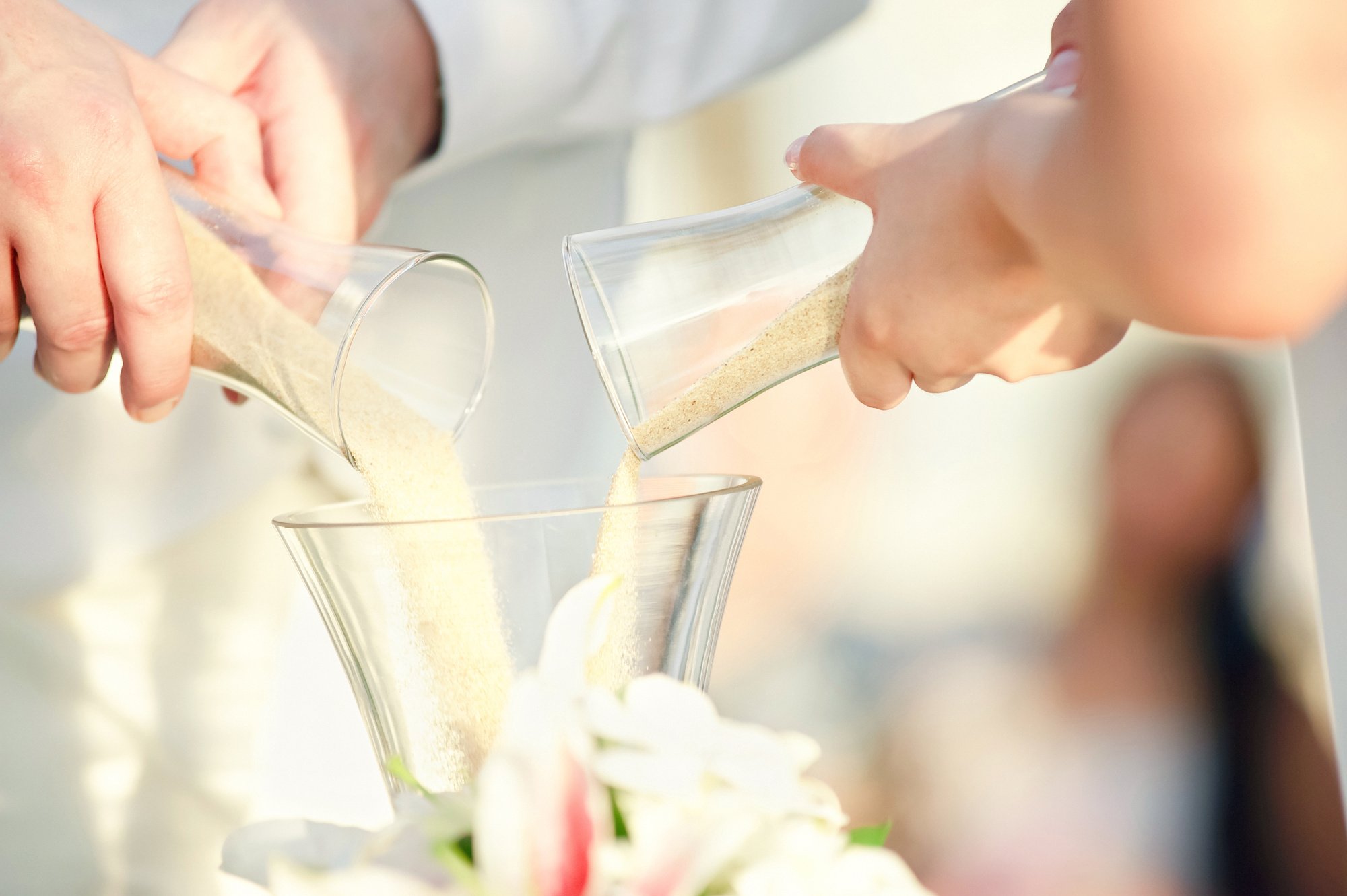 wedding sand ceremony